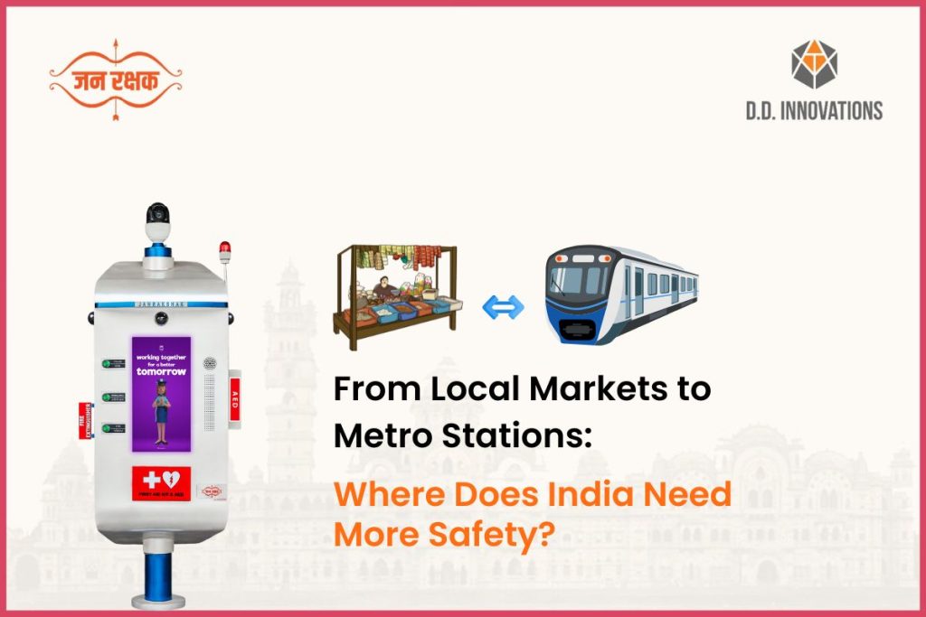 From Local Markets to Metro Stations Where Does India Need More Safety